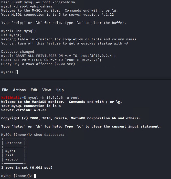 MySQL connection